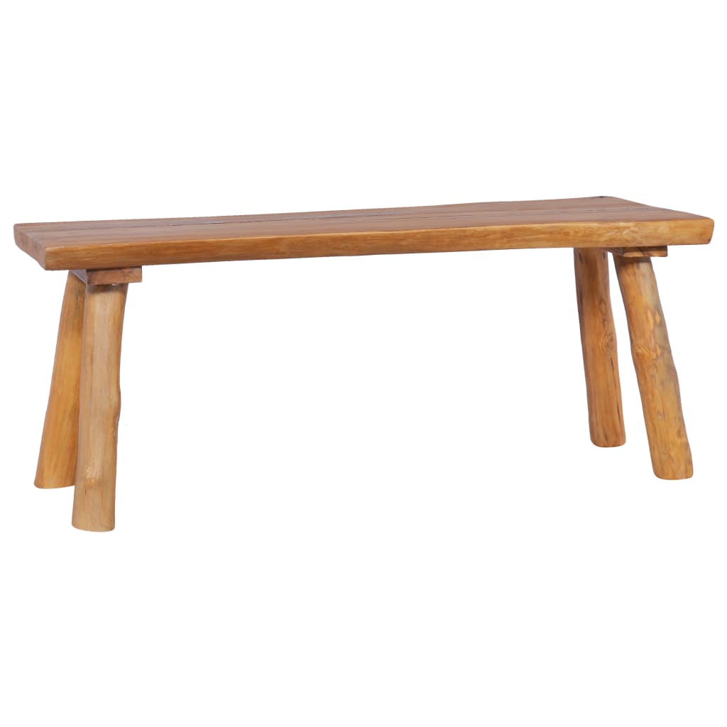 Hagebenk 120 cm heltre teak