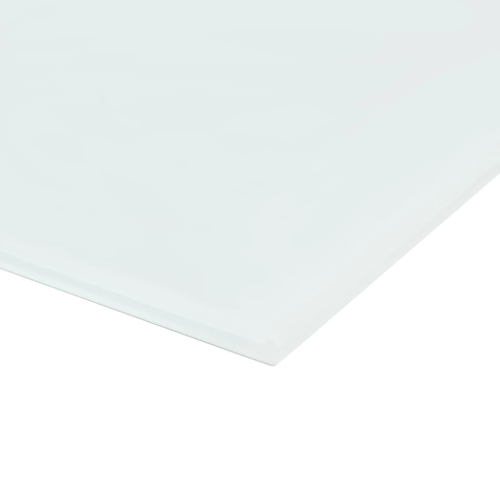 Veggmontert magnetisk tavle glass 60x60 cm