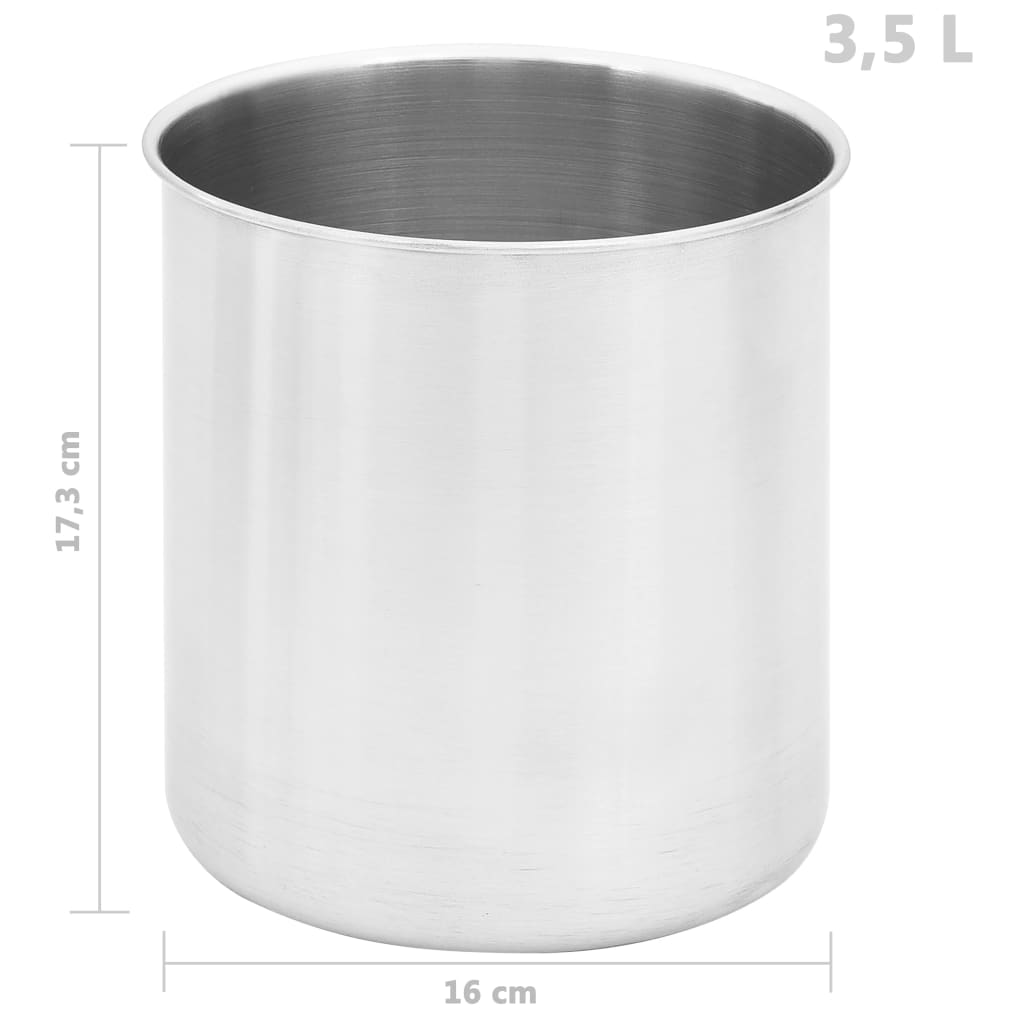 Sausedispenser rustfritt stål 3,5 L