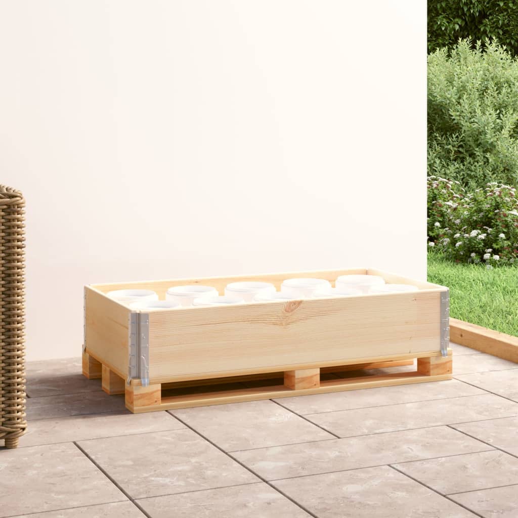 Pallekarm 50x100 cm heltre furu