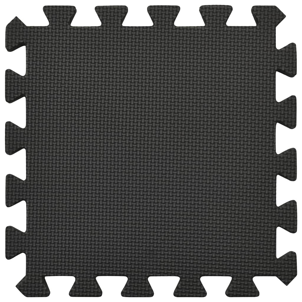 Gulvmatter 54 stk 4,86 ㎡ EVA-skum svart