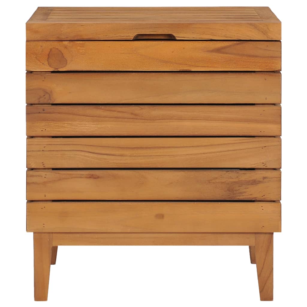 Skittentøyskurv 40x30x45 cm heltre teak