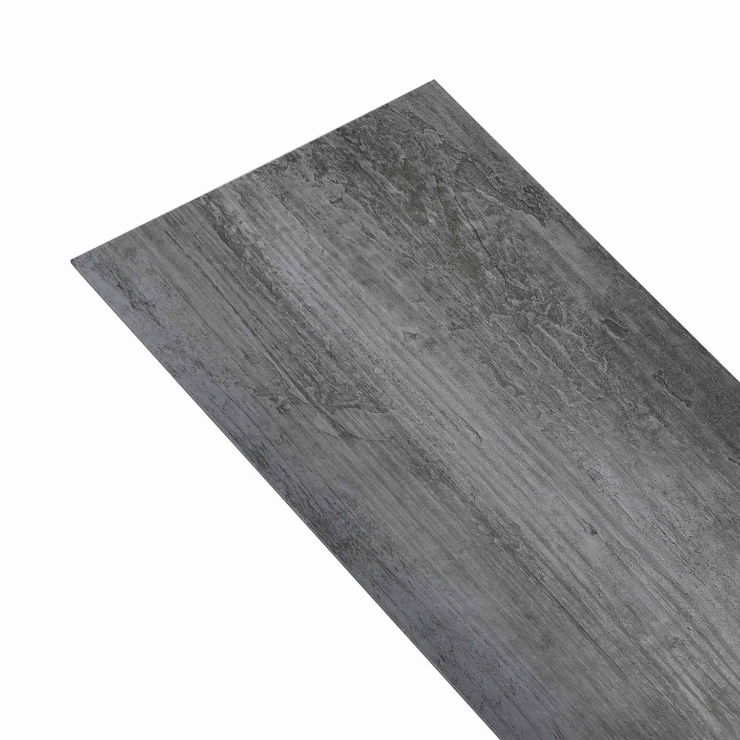 Gulvplanker 36 pcs Skinnende grå 5,02 m² PVC