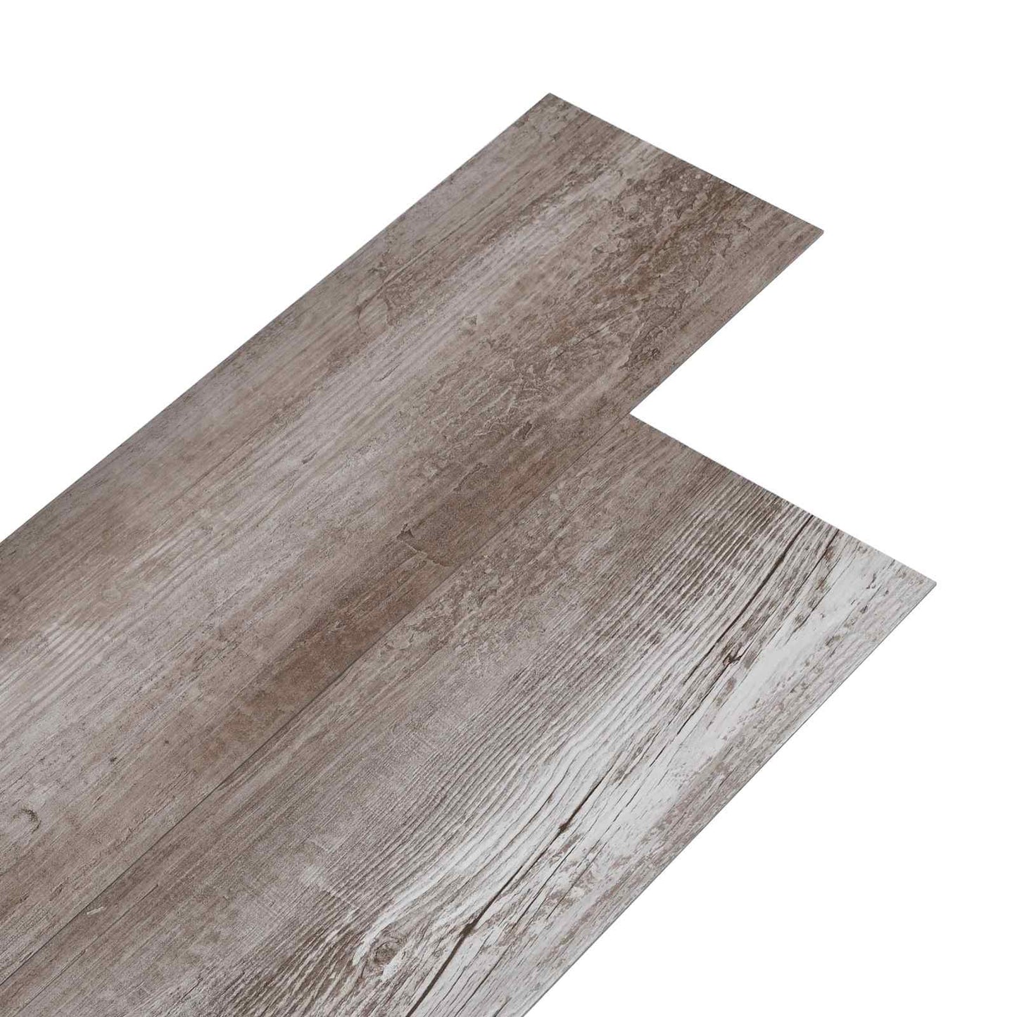 Gulvplanker 5,02 m² 36 pcs PVC Matt tre brun