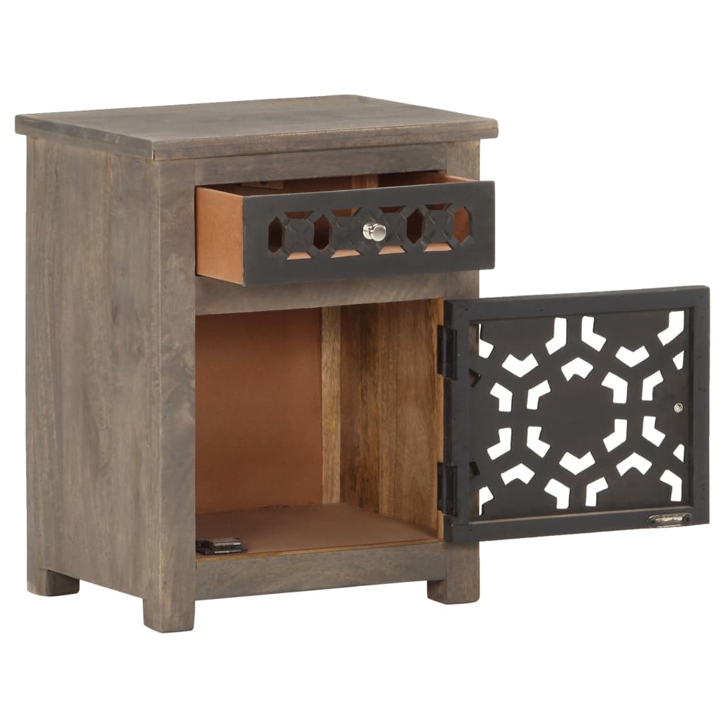 Nattbord 40x30x50 cm heltre mango