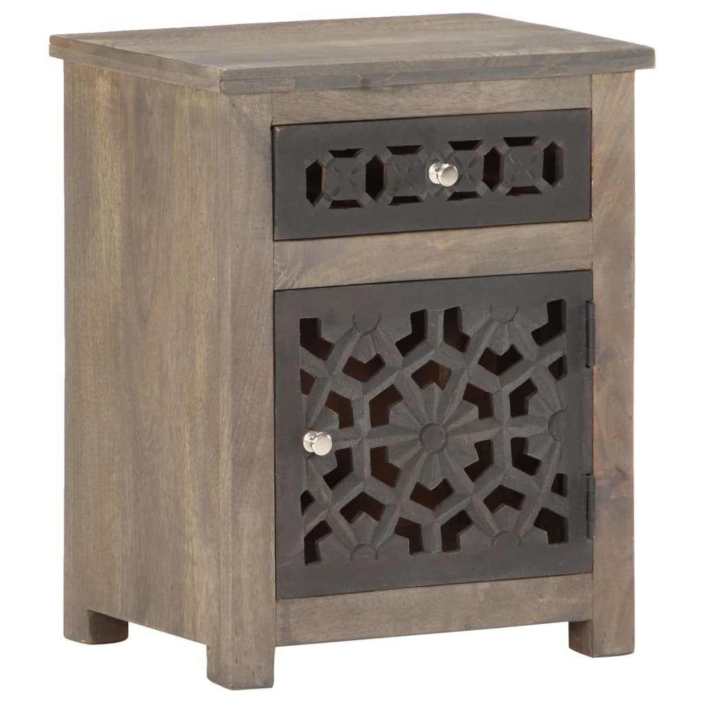 Nattbord 40x30x50 cm heltre mango