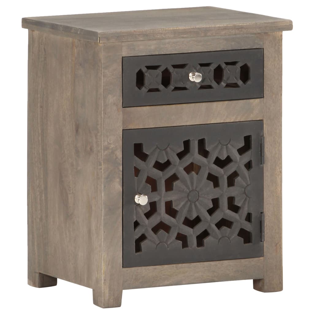 Nattbord 40x30x50 cm heltre mango