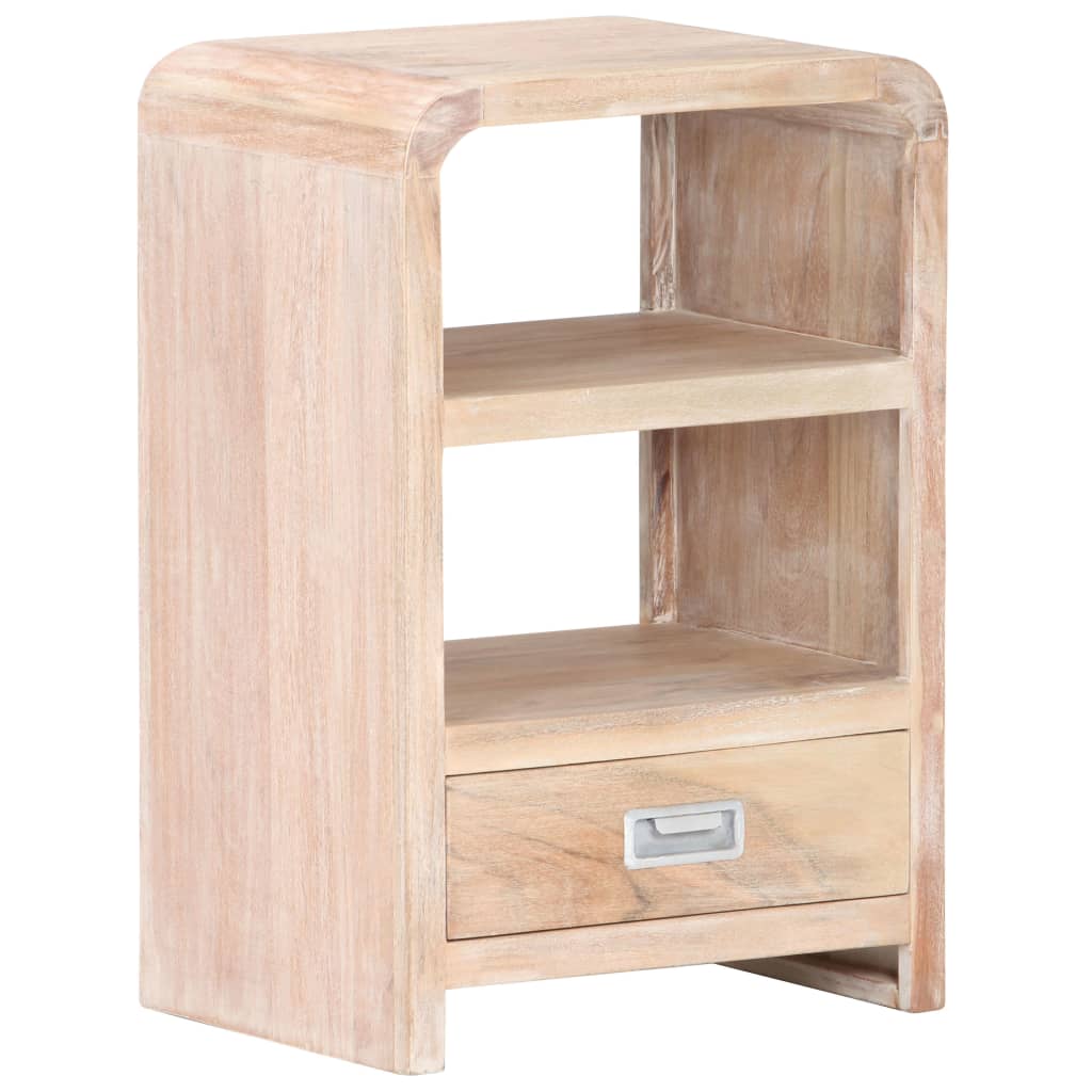 Nattbord 40x30x60 cm heltre akasie