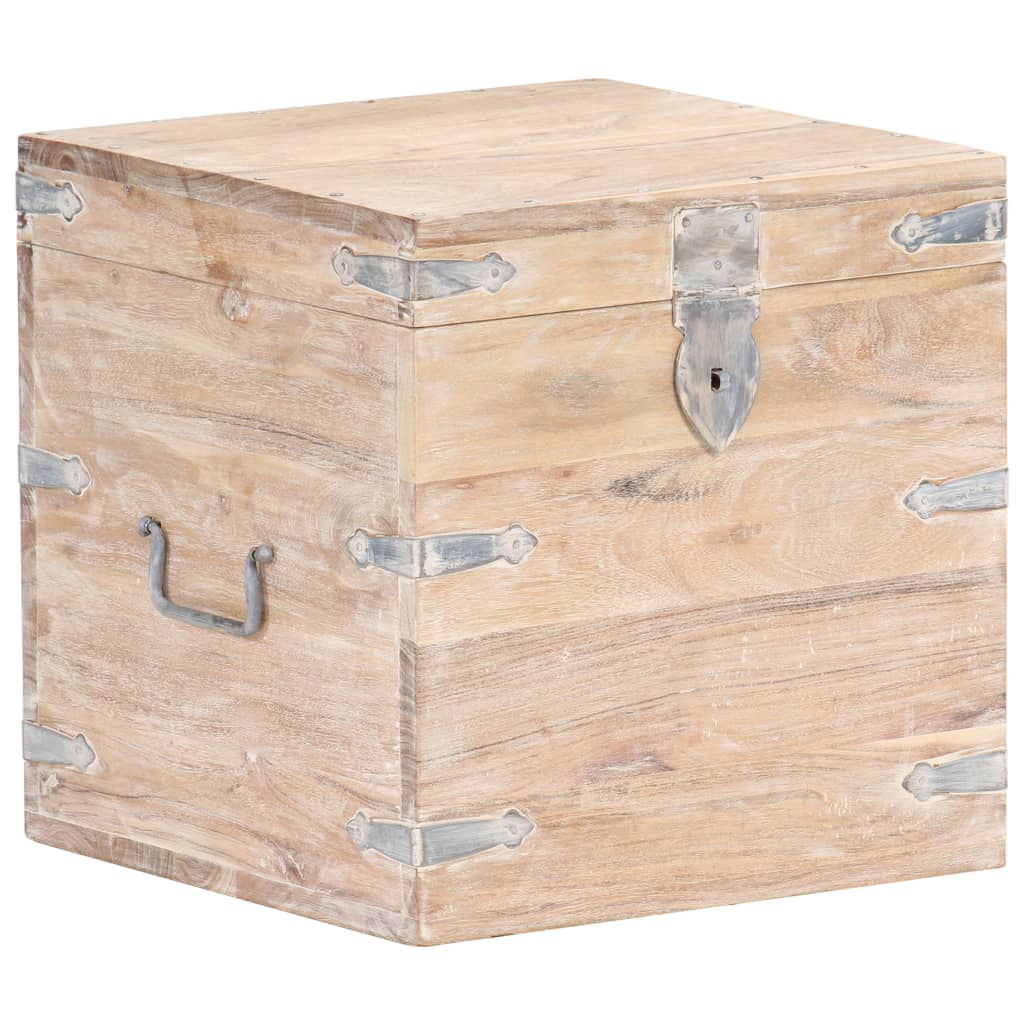 Kiste 40x40x40 cm heltre akasie