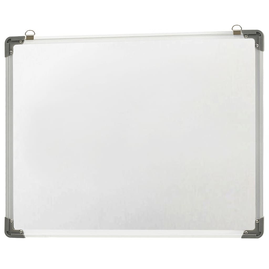 Magnetisk tørr-viskbar tavle hvit 90x60 cm stål