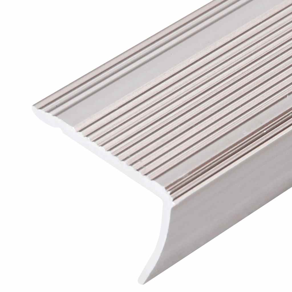 Trappeneser L-form 5 stk aluminium 90 cm champagne