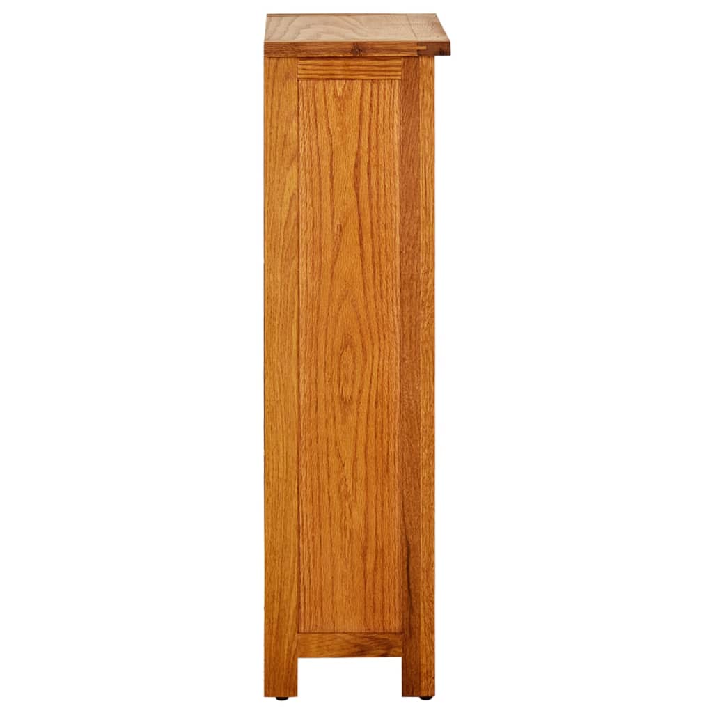 Bokhylle 45x22,5x82 cm heltre eik