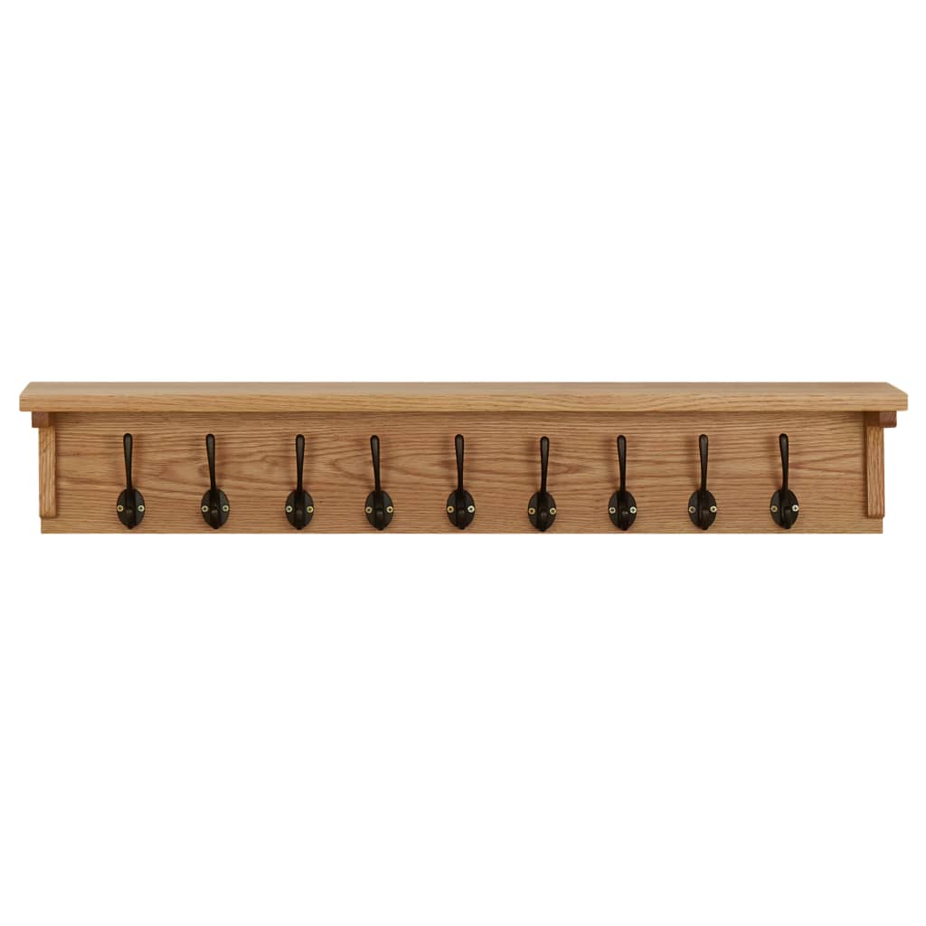 Knaggrekke 90x16x16 cm heltre eik