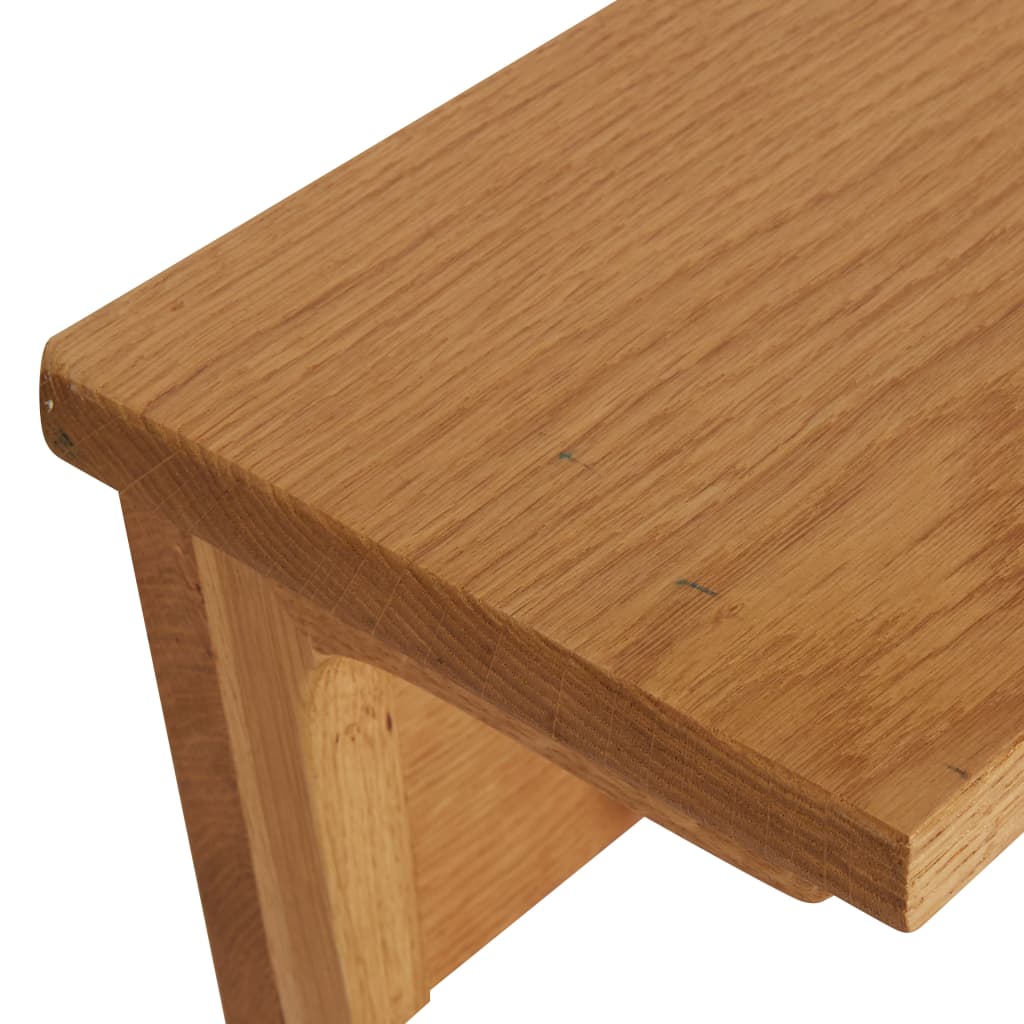 Knaggrekke 90x16x16 cm heltre eik