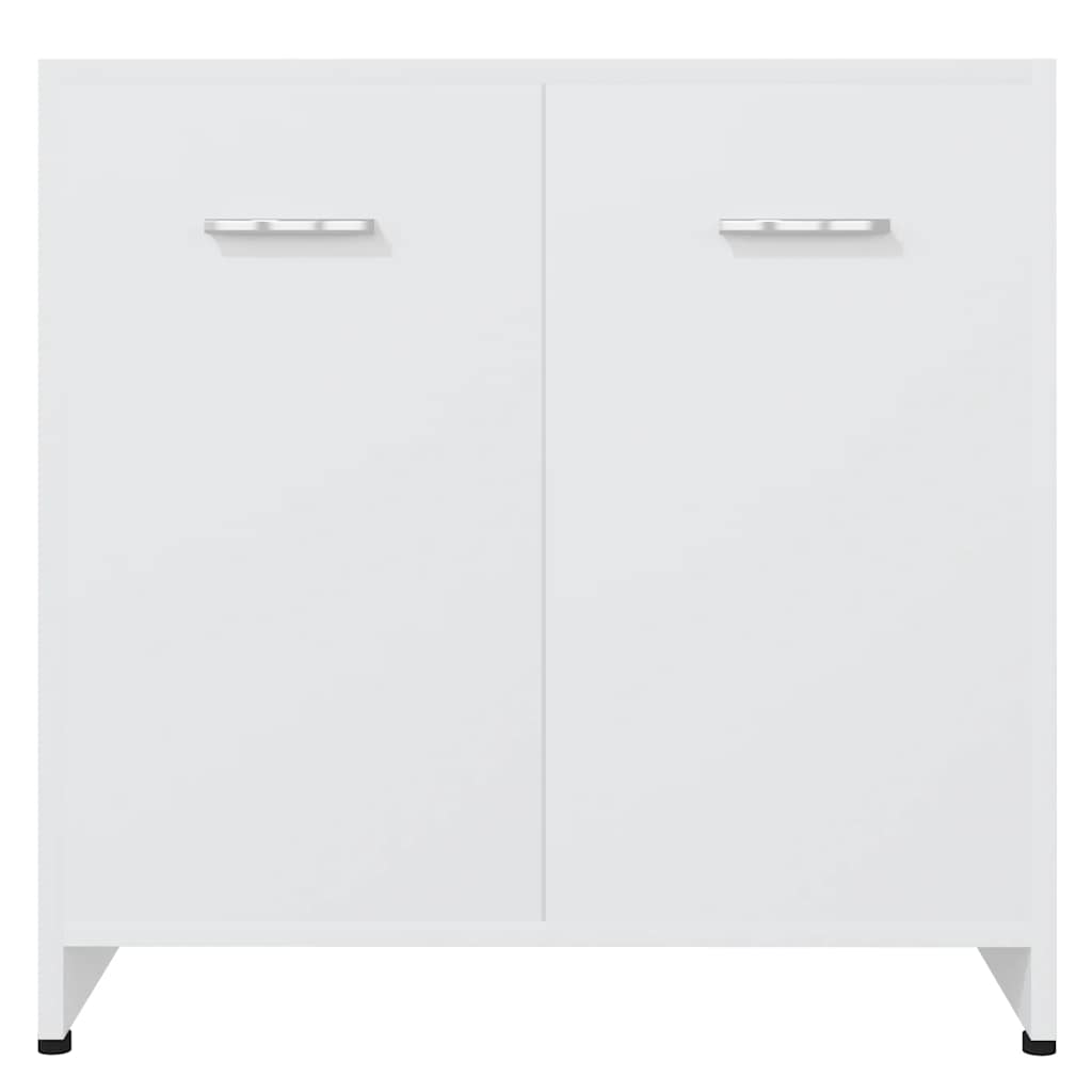 Baderomsskap hvit 60x33x61 cm konstruert tre