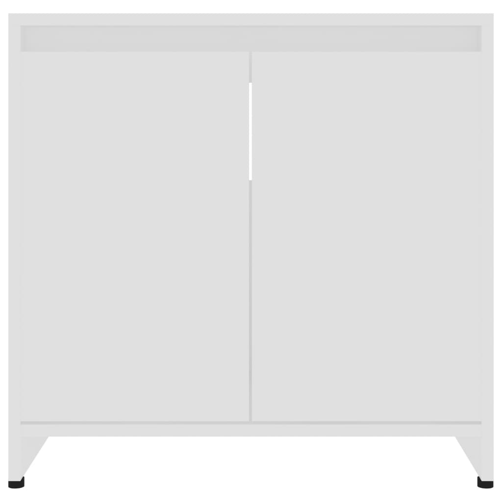 Baderomsskap hvit 60x33x61 cm konstruert tre