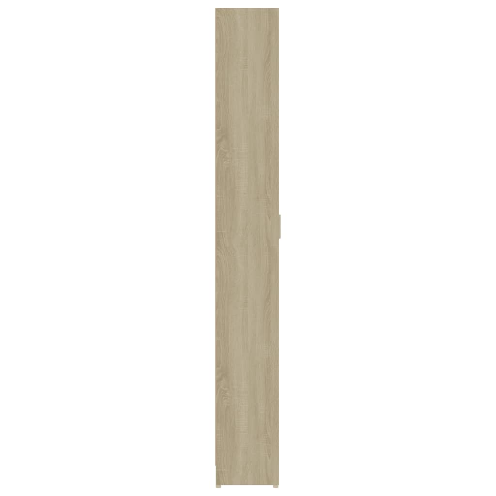 Garderobe for gang sonoma eik 55x25x189 cm konstruert tre