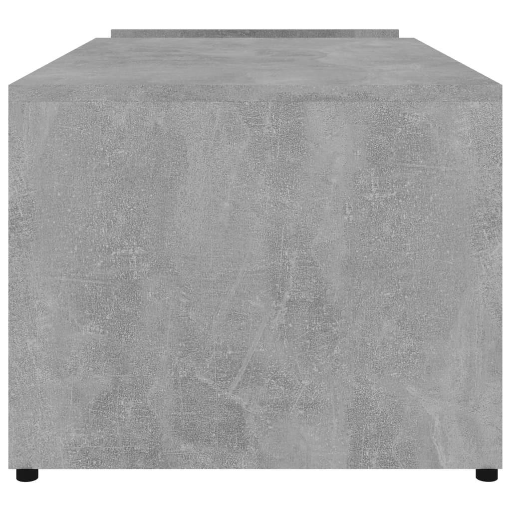 Salongbord betonggrå 90x45x35 cm konstruert tre