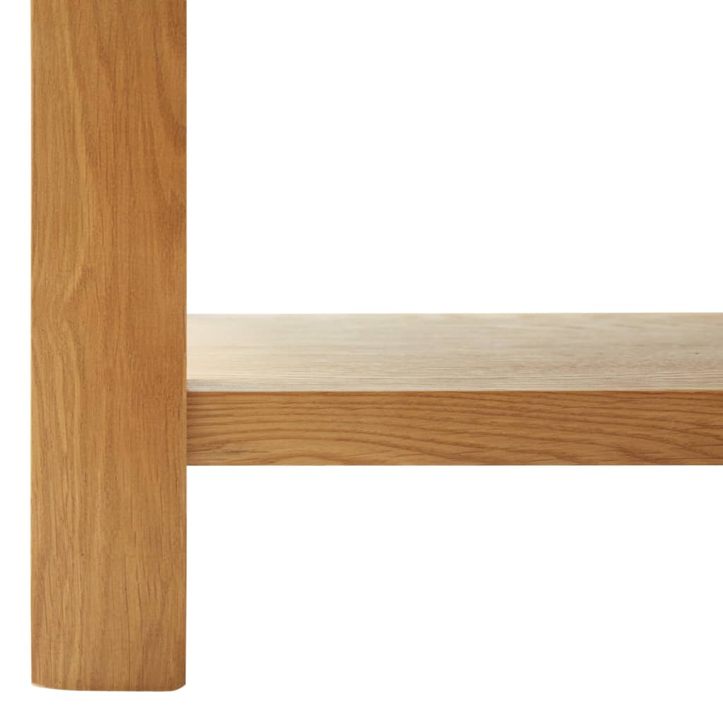 Salongbord 90x45x40 cm heltre eik