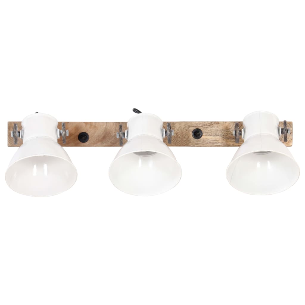 Industriell vegglampe hvit 65x25 cm E27
