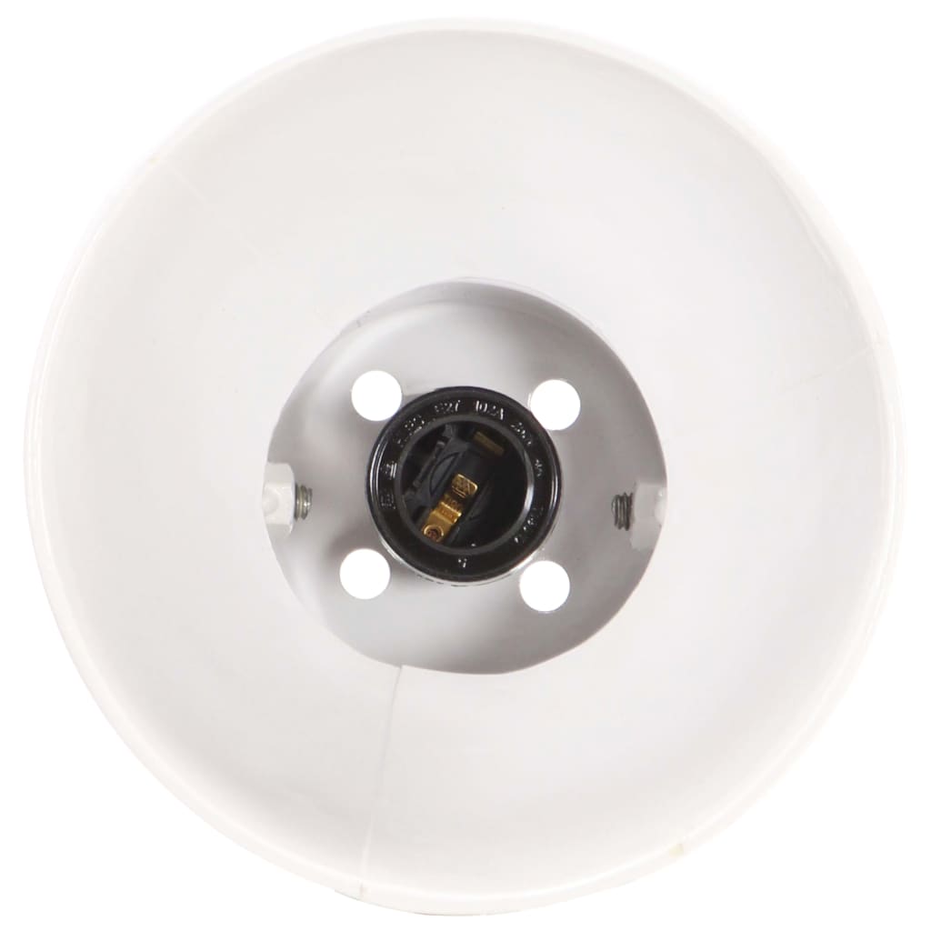 Industriell vegglampe hvit 65x25 cm E27