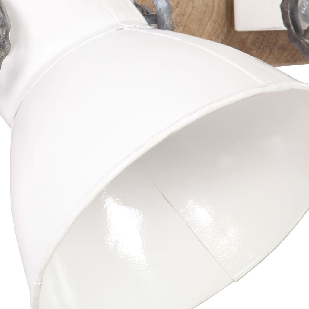 Industriell vegglampe hvit 65x25 cm E27