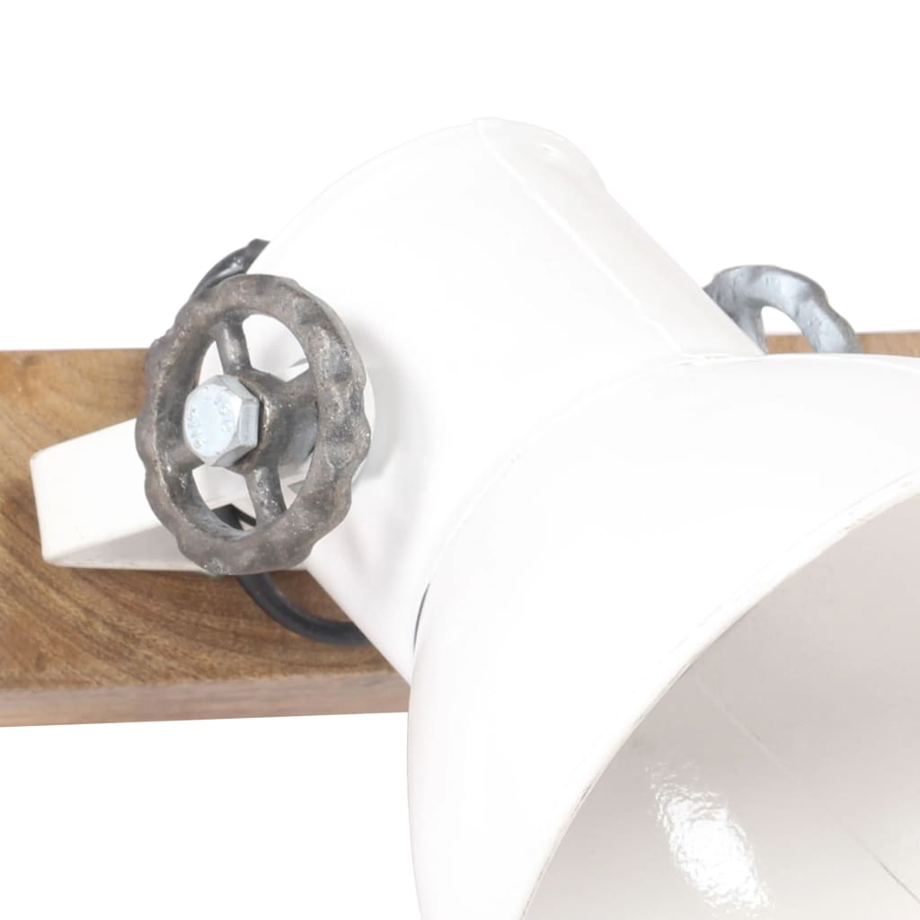 Industriell vegglampe hvit 65x25 cm E27