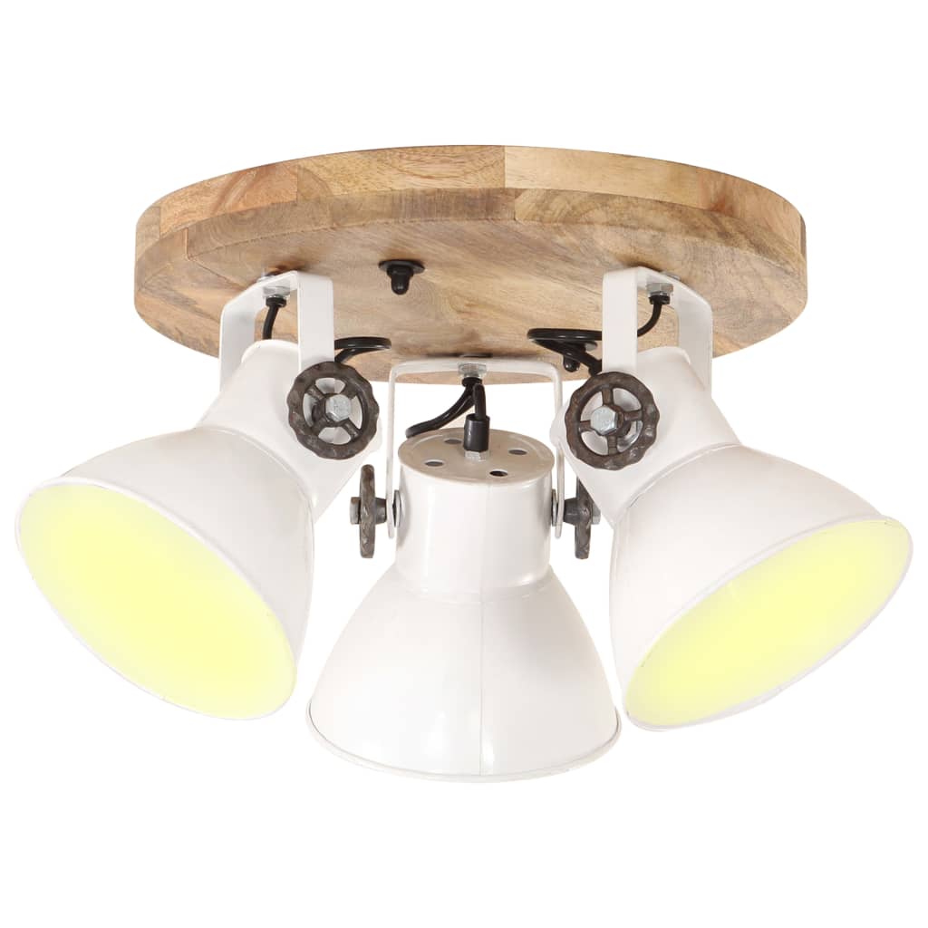 Industriell taklampe 25 W hvit 42x27cm E27