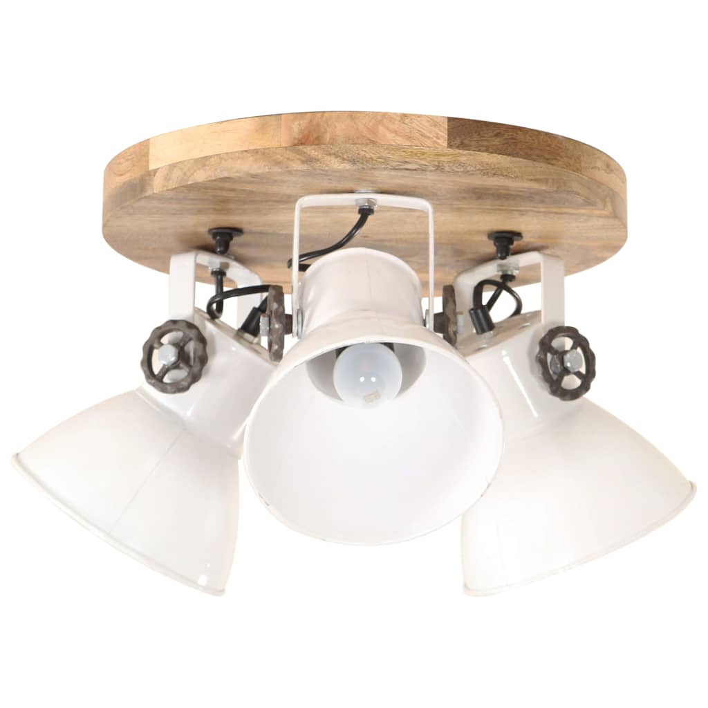 Industriell taklampe 25 W hvit 42x27cm E27