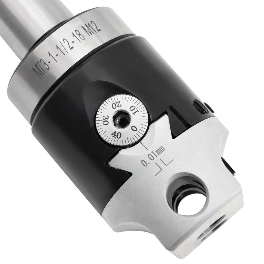 F1-12 Borehode 50 mm med MT3-M12 skaft for dreiebenkfresing