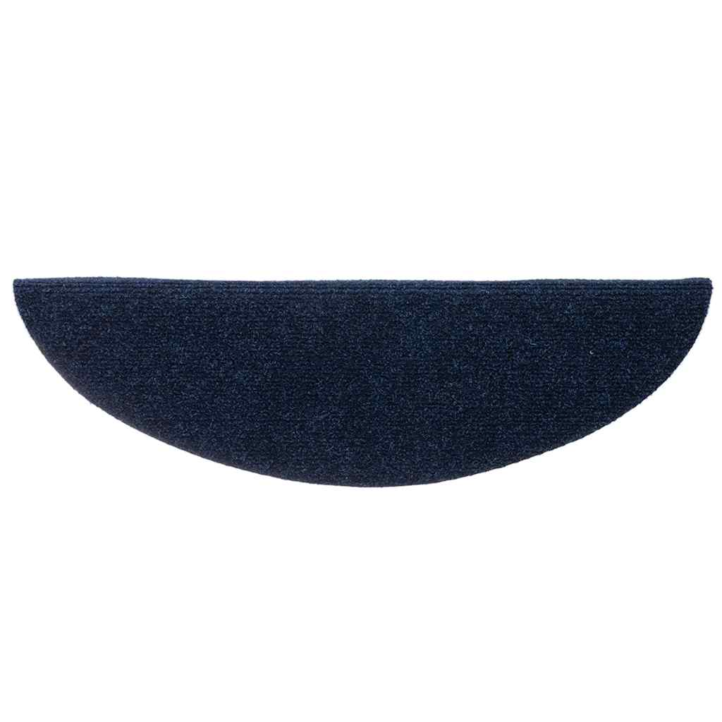 Trappematter selvklebende 15 stk 65x21x4 cm marineblå halvrund store