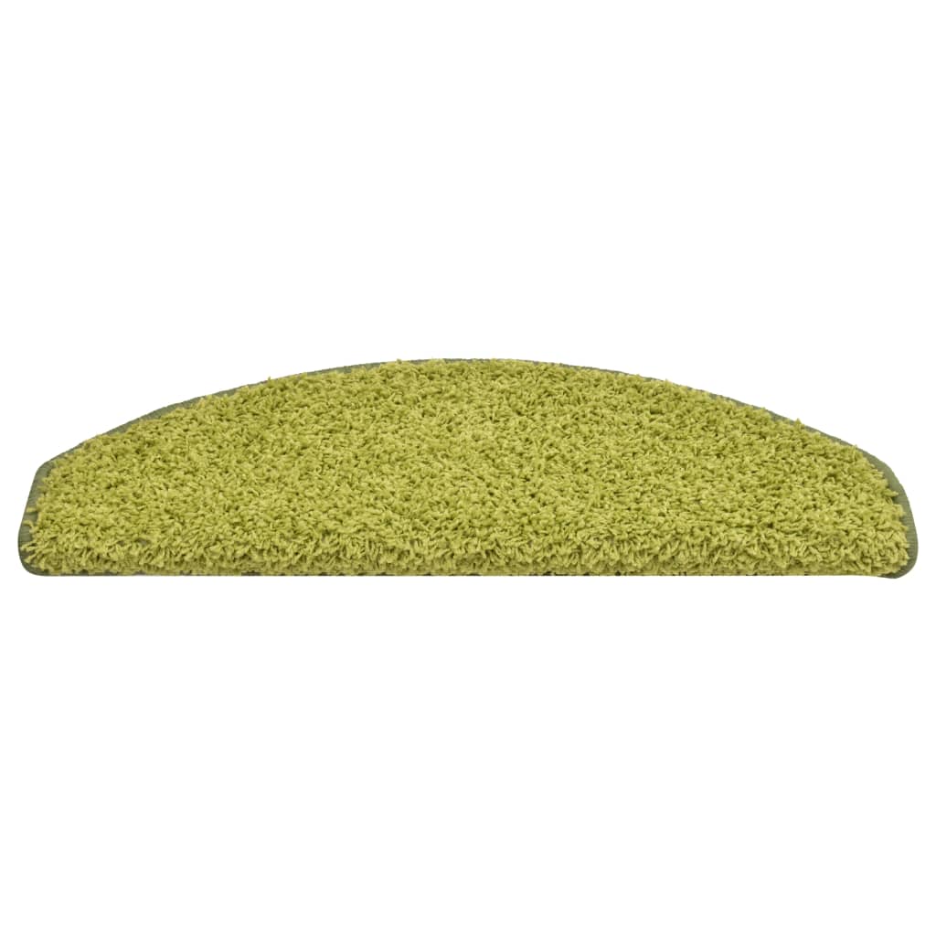 Trappematter 15 stk 65x21x4 cm grønne halvrund store