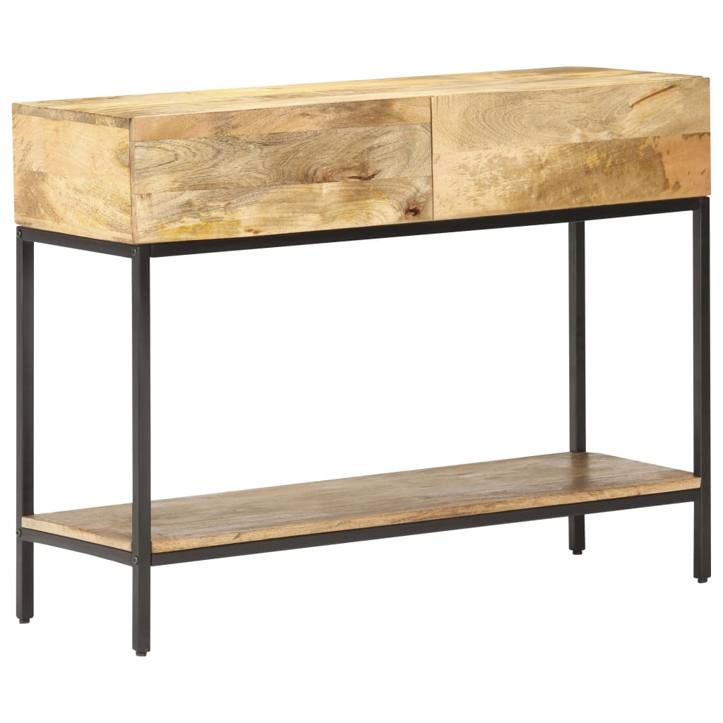 Konsollbord 100x35x76 cm heltre mango