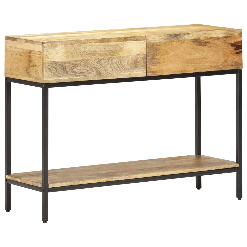 Konsollbord 100x35x76 cm heltre mango