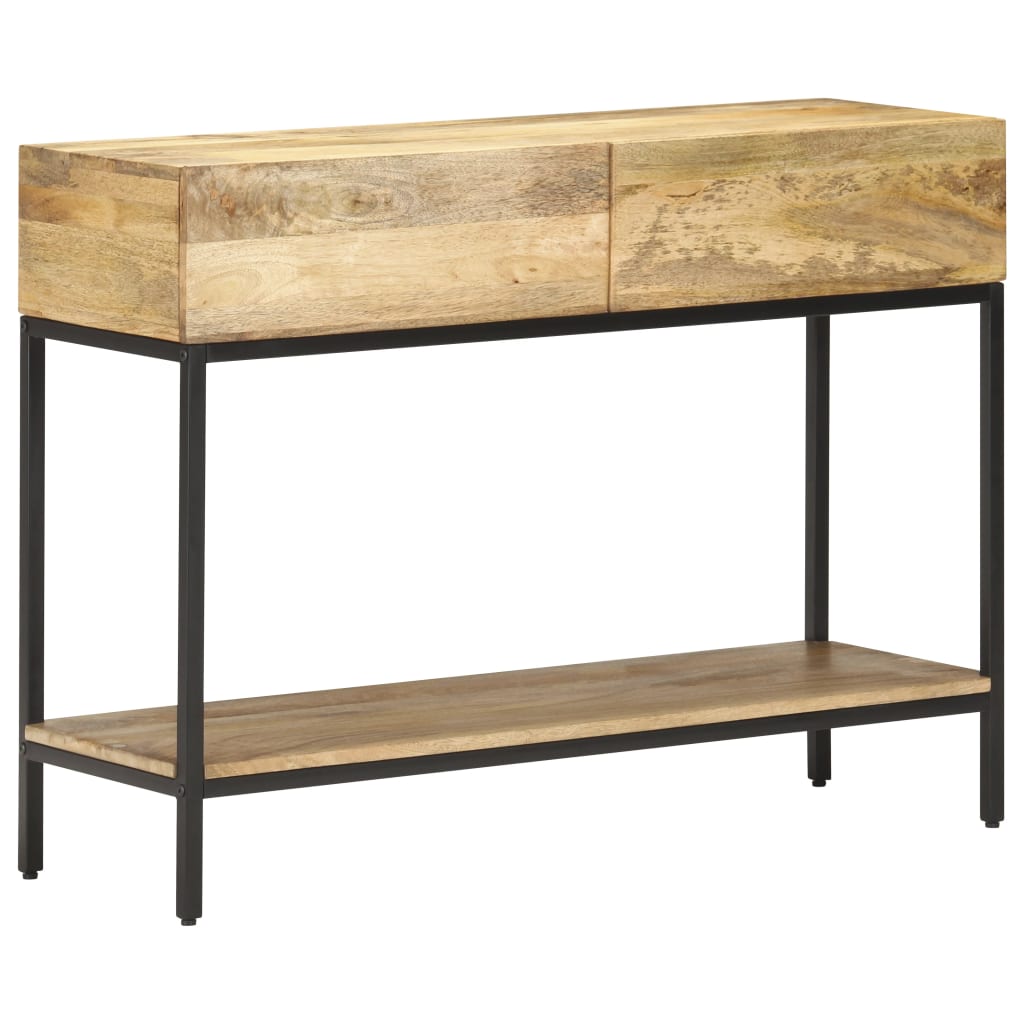 Konsollbord 100x35x76 cm heltre mango