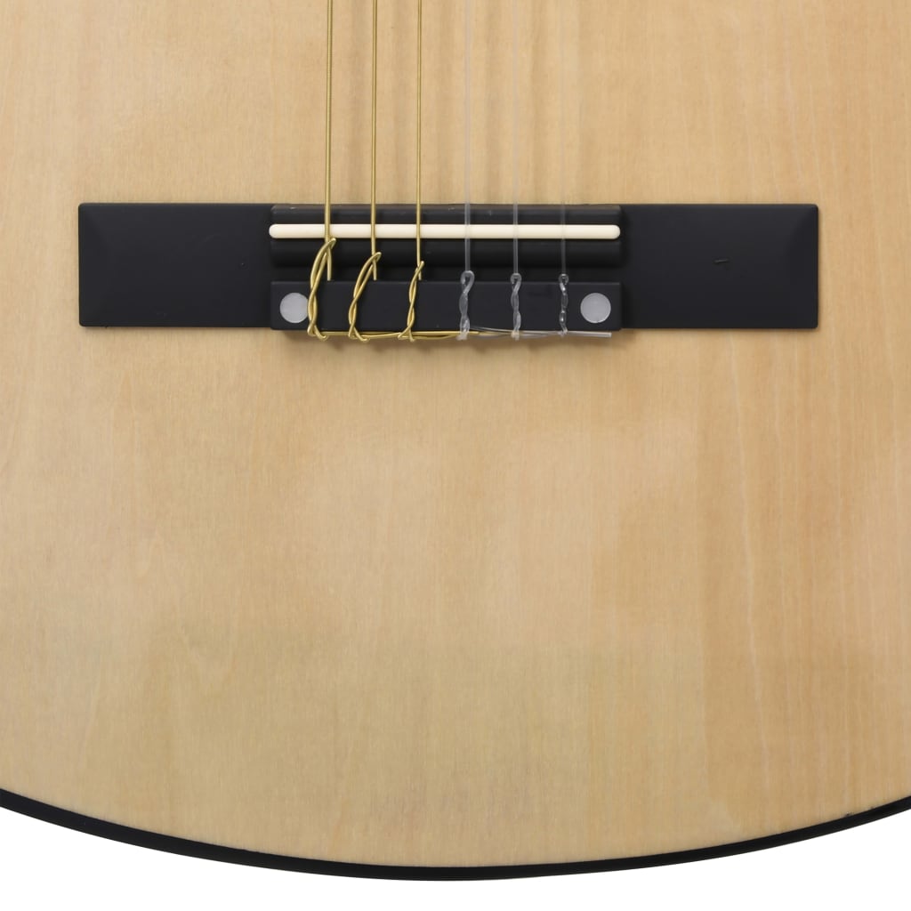 Klassisk gitar for nybegynnere med veske 4/4 39"