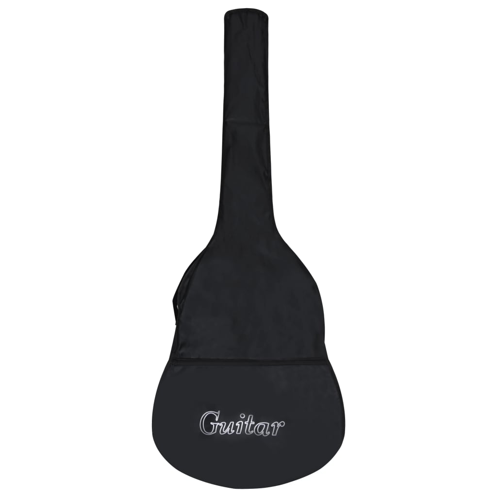 Klassisk gitar for nybegynnere og barn med veske 1/2 34" lind