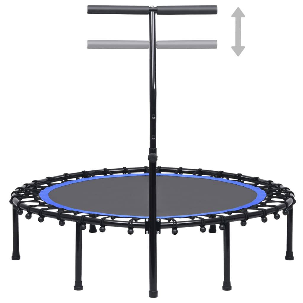 Trim-trampoline med håndtak 122 cm