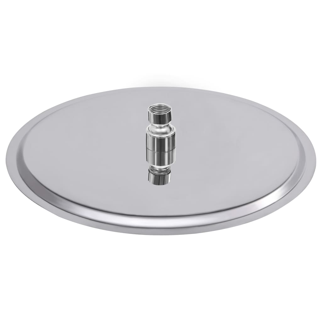 Regndusjhode rustfritt stål 304 30 cm rund