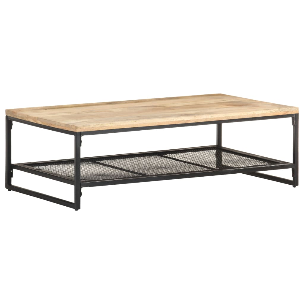 Salongbord 110x60x35 cm heltre mango