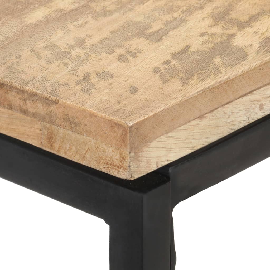 Konsollbord 110x35x75 cm heltre mango