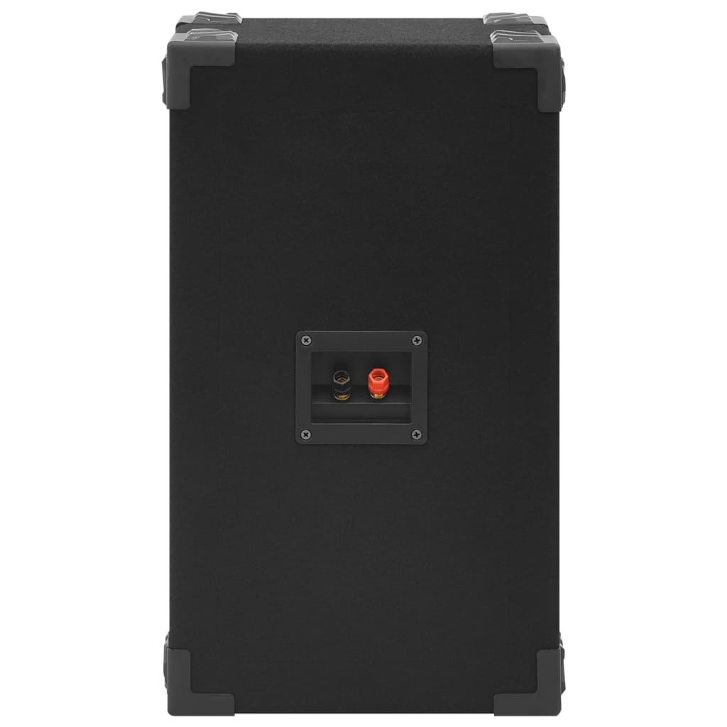 Profesjonelle passive Hifi-høyttalere 2 stk 800 W svart