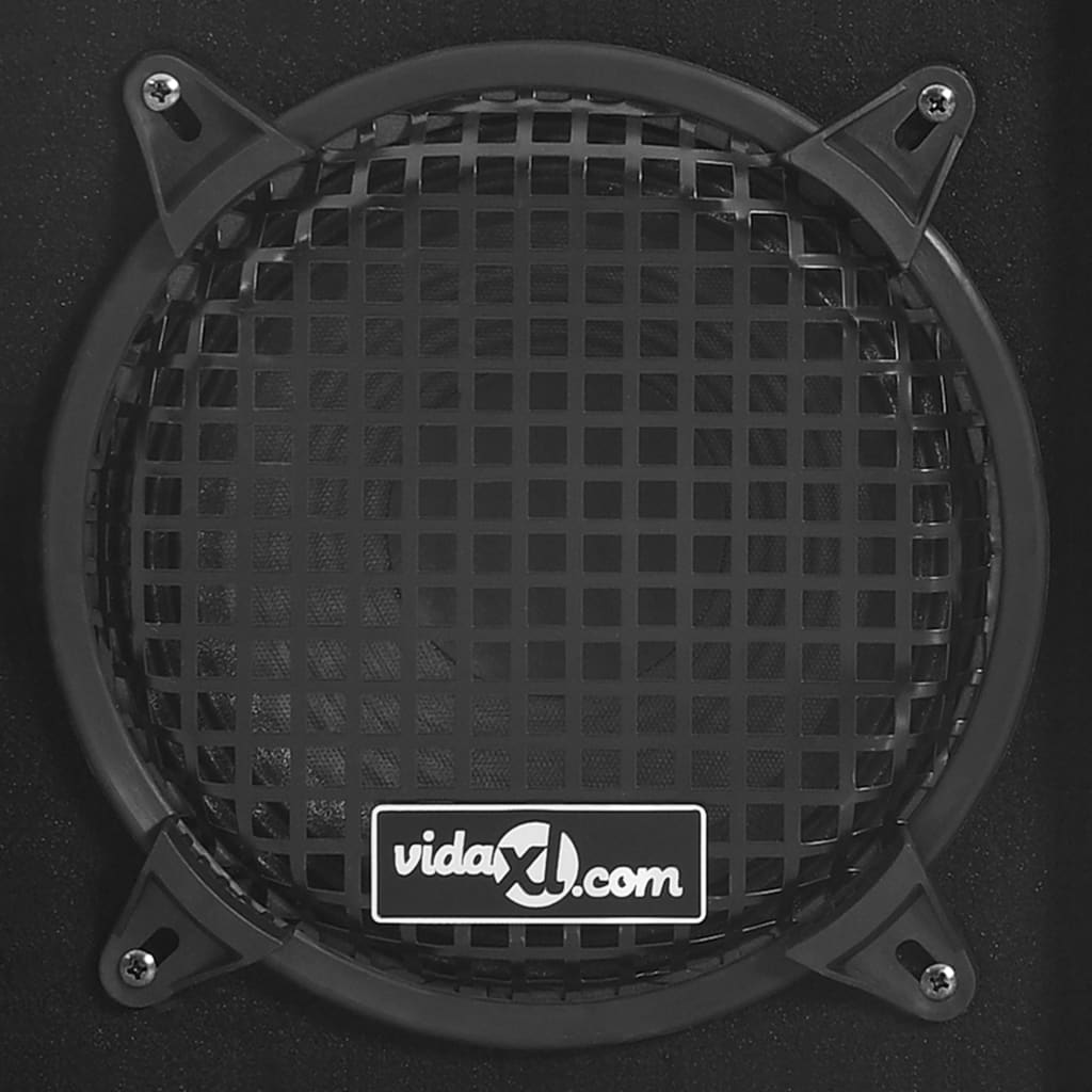 Profesjonelle passive Hifi-høyttalere 2 stk 800 W svart