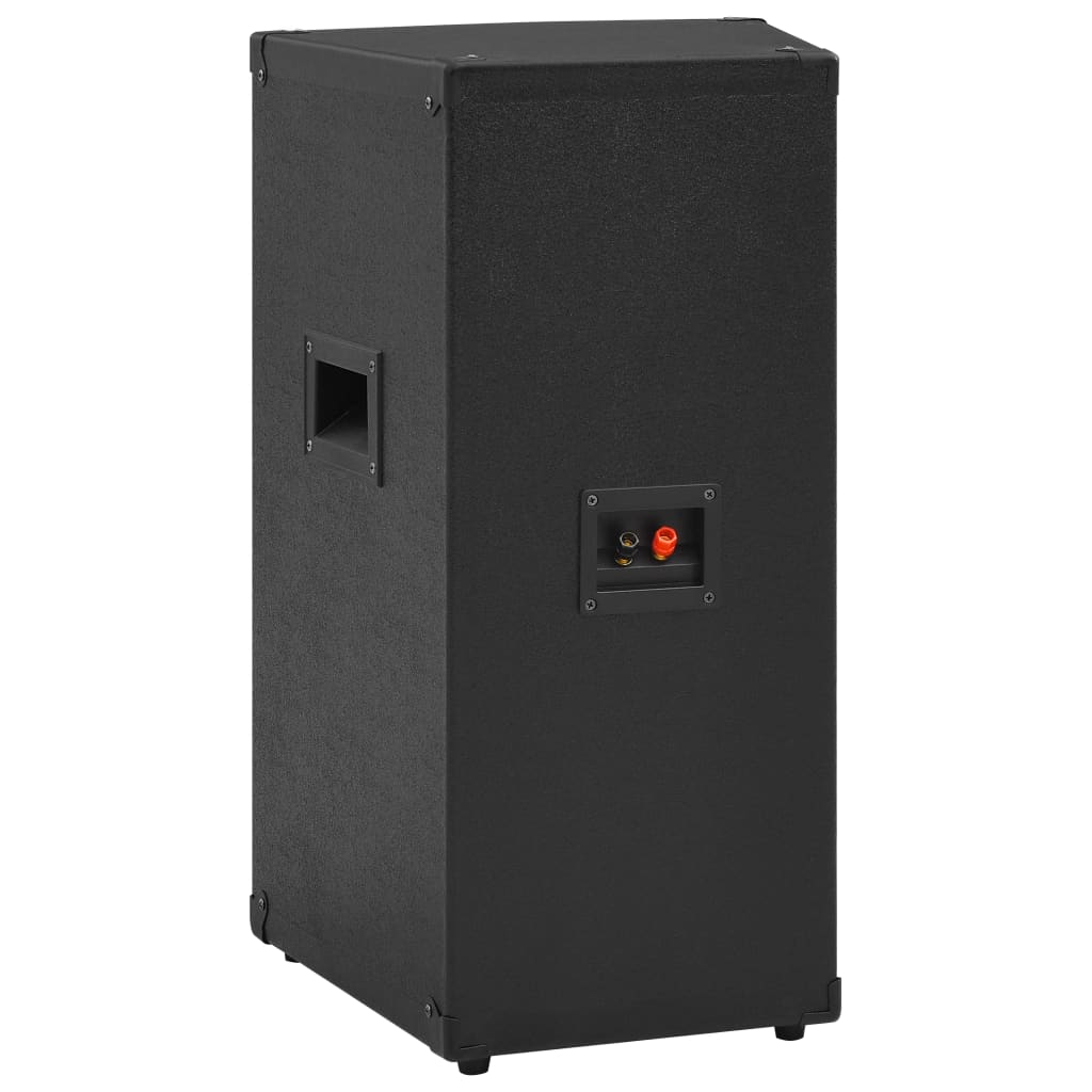 Profesjonell passiv Hifi-scenehøyttaler 150 W svart 37x37x64cm