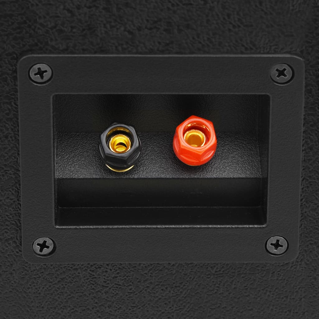 Profesjonell passiv Hifi-scenehøyttaler 150 W svart 37x37x64cm