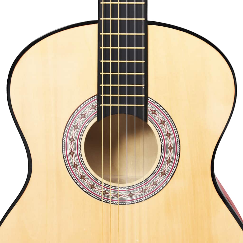Klassisk gitar for nybegynnere med veske 3/4 36"