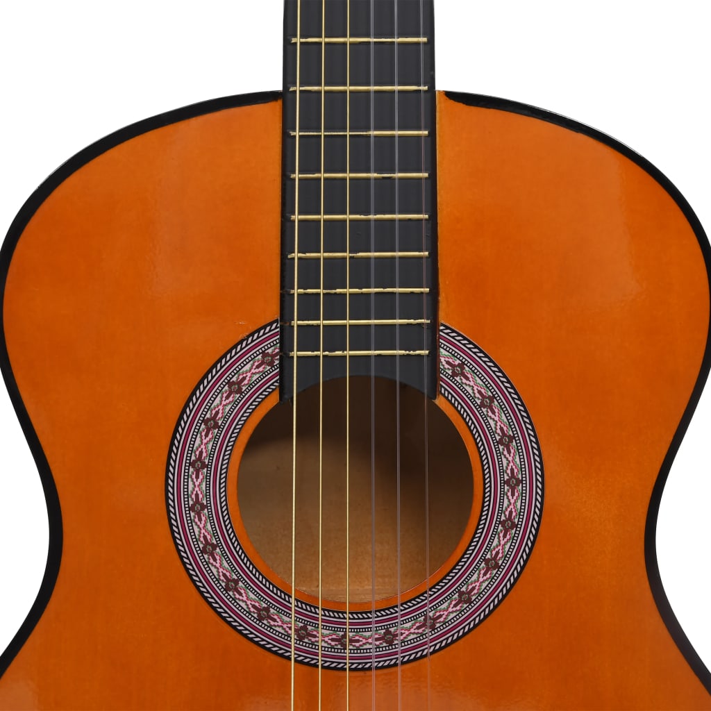 Klassisk gitar for nybegynnere med veske 3/4 36"