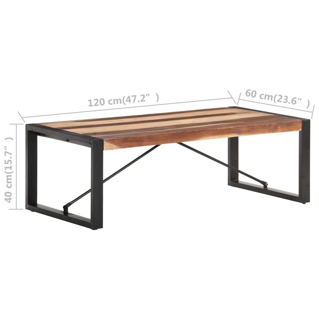 Salongbord 120x60x40 cm heltre
