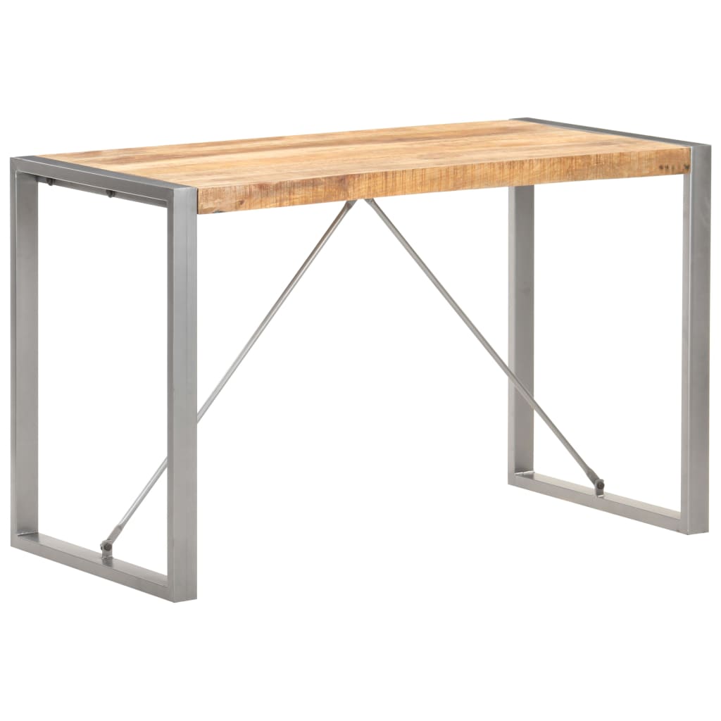 Spisebord 120x60x75 cm grov heltre mango