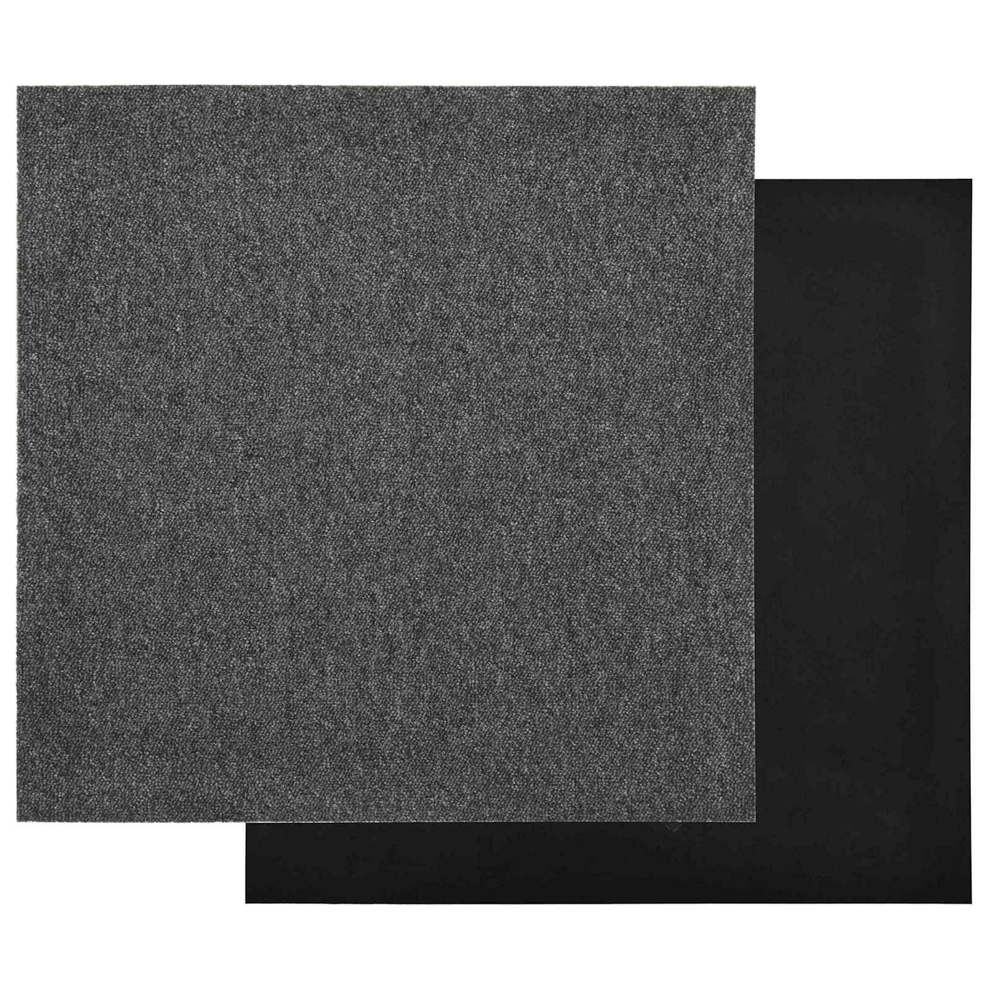 Teppe 20 pcs Antrasitt 50 x 50 cm 100% Polypropylen